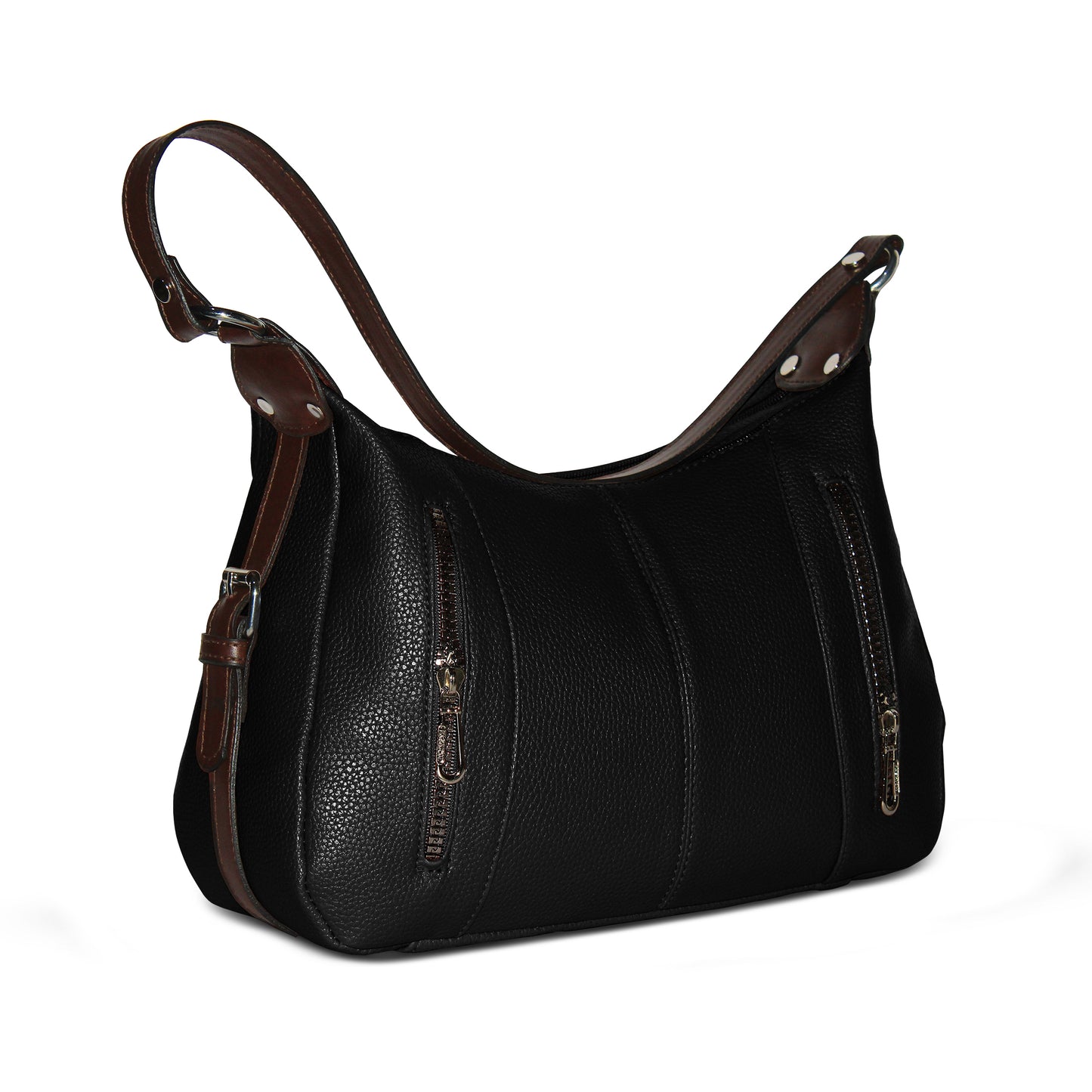 Sienna Shoulder Bag – Black