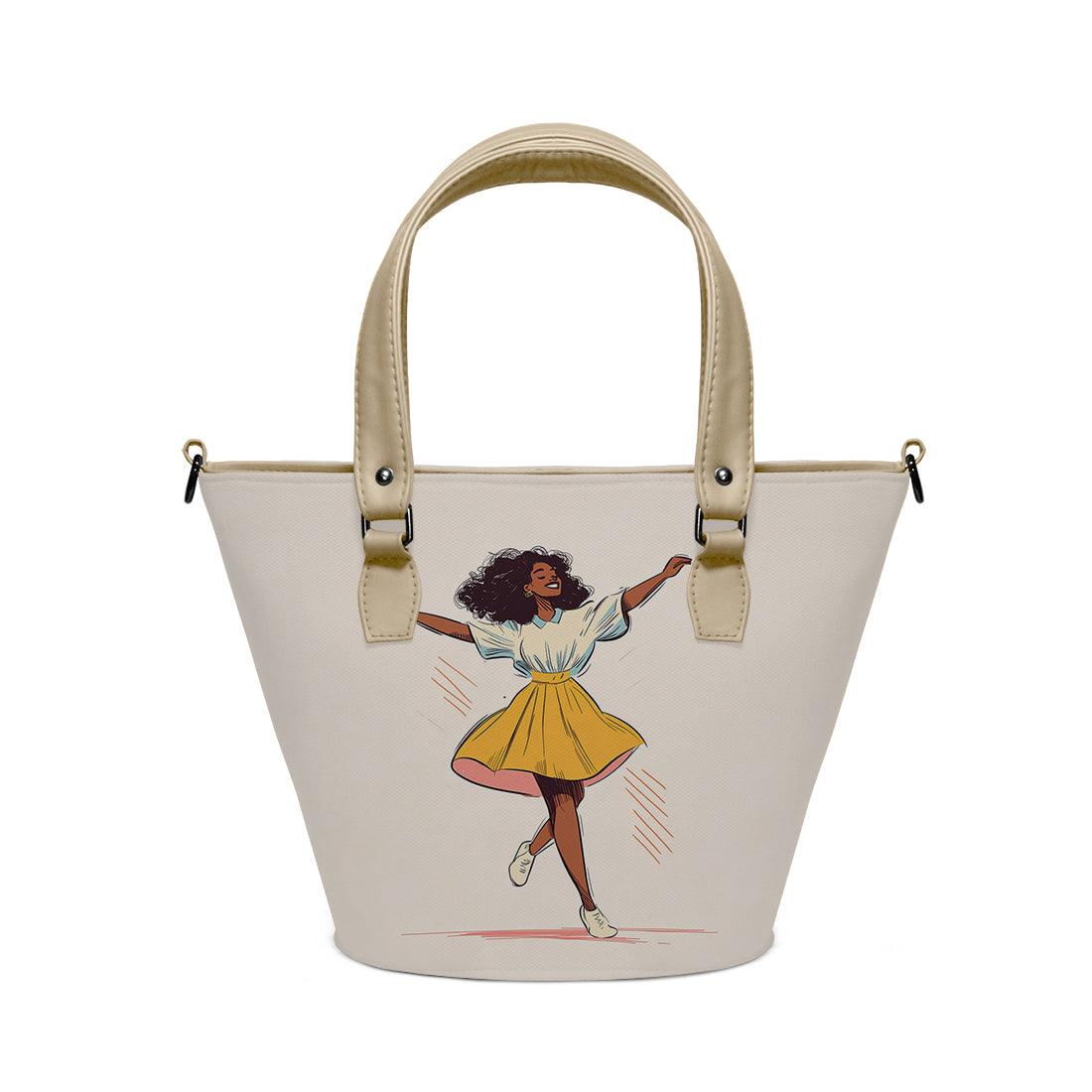 Sleek Aura Handbag Dance Vibes