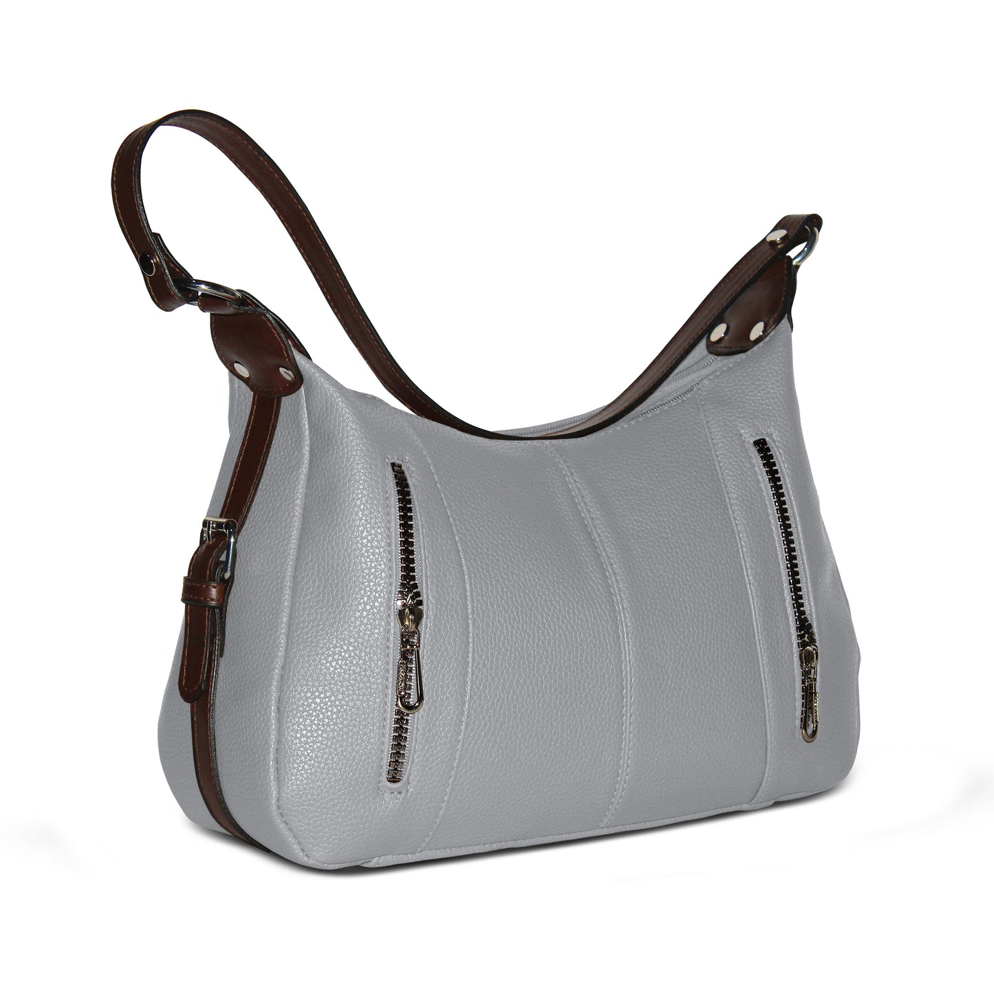 Sienna Shoulder Bag – Grey Mist
