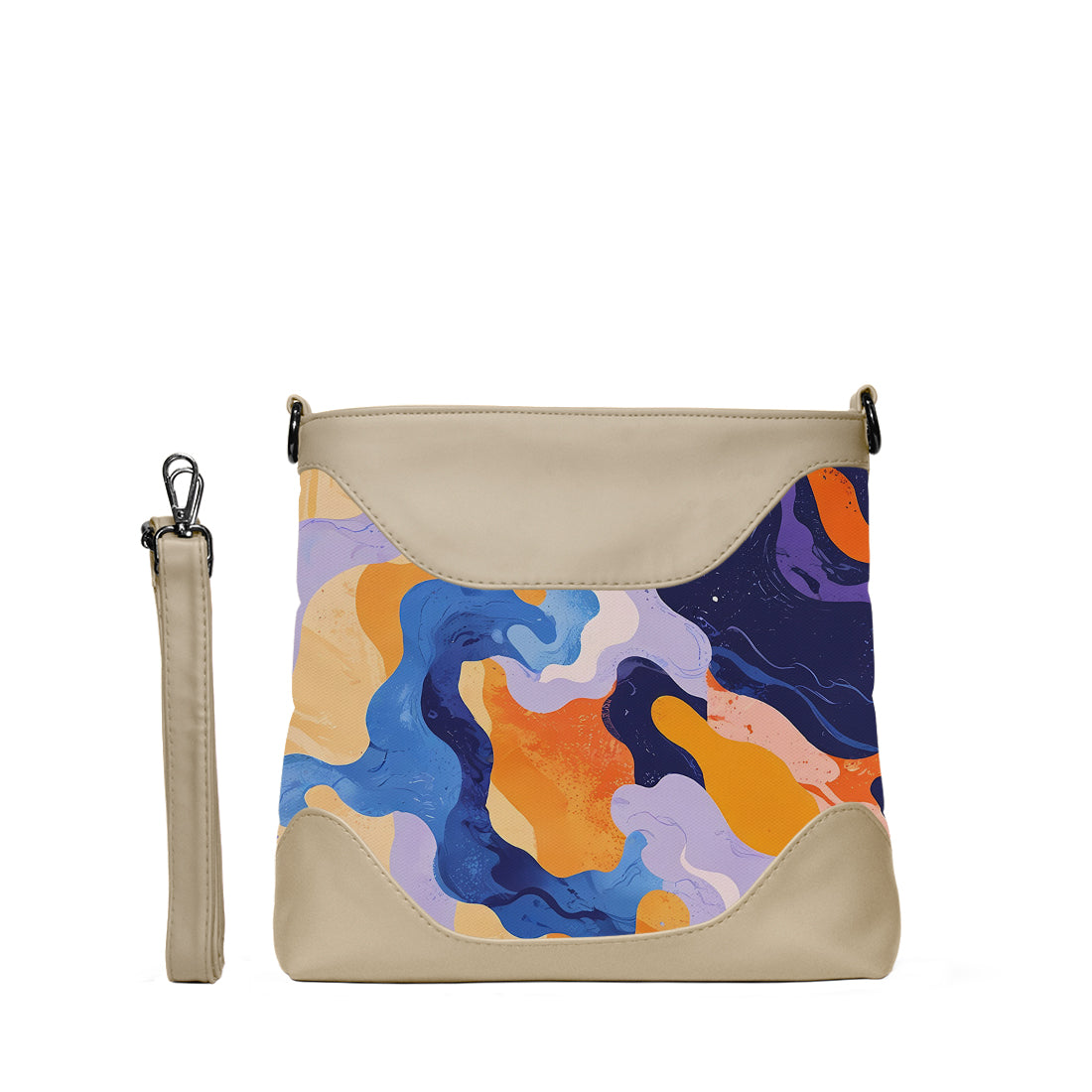 Aurora Shoulder Bag Abstract Wave