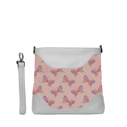 Aurora Shoulder Bag Pink Butterfly