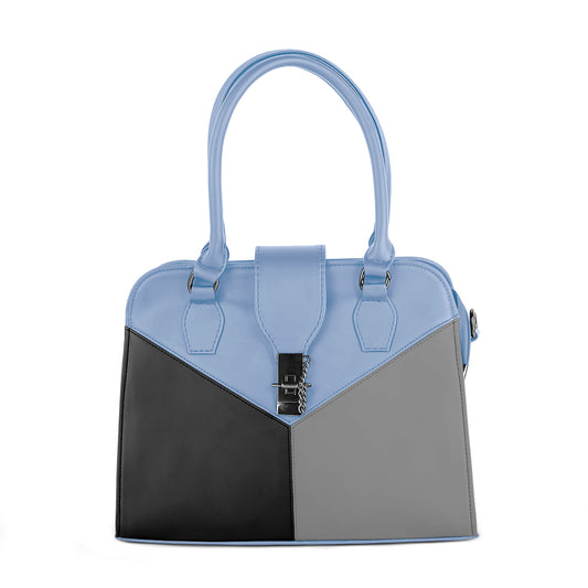 Celeste Luxe Blue Multi Color Shoulder Bag