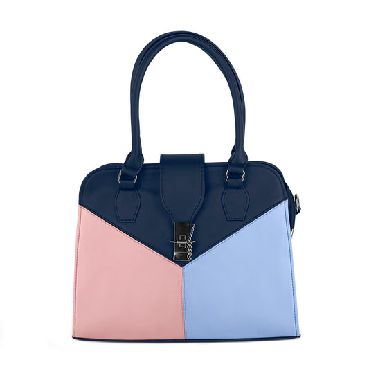 Celeste Luxe Dark Blue Multi Color Shoulder Bag