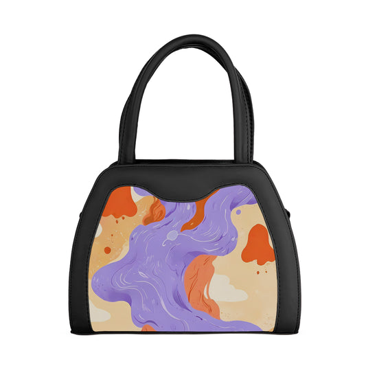 ChicAura Handbag Abstract Colors Patterns