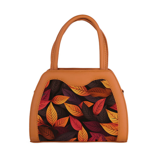 ChicAura Handbag Leafy Elegance