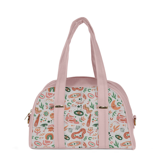 Cloud Puff Crossbody Abstract Artwork