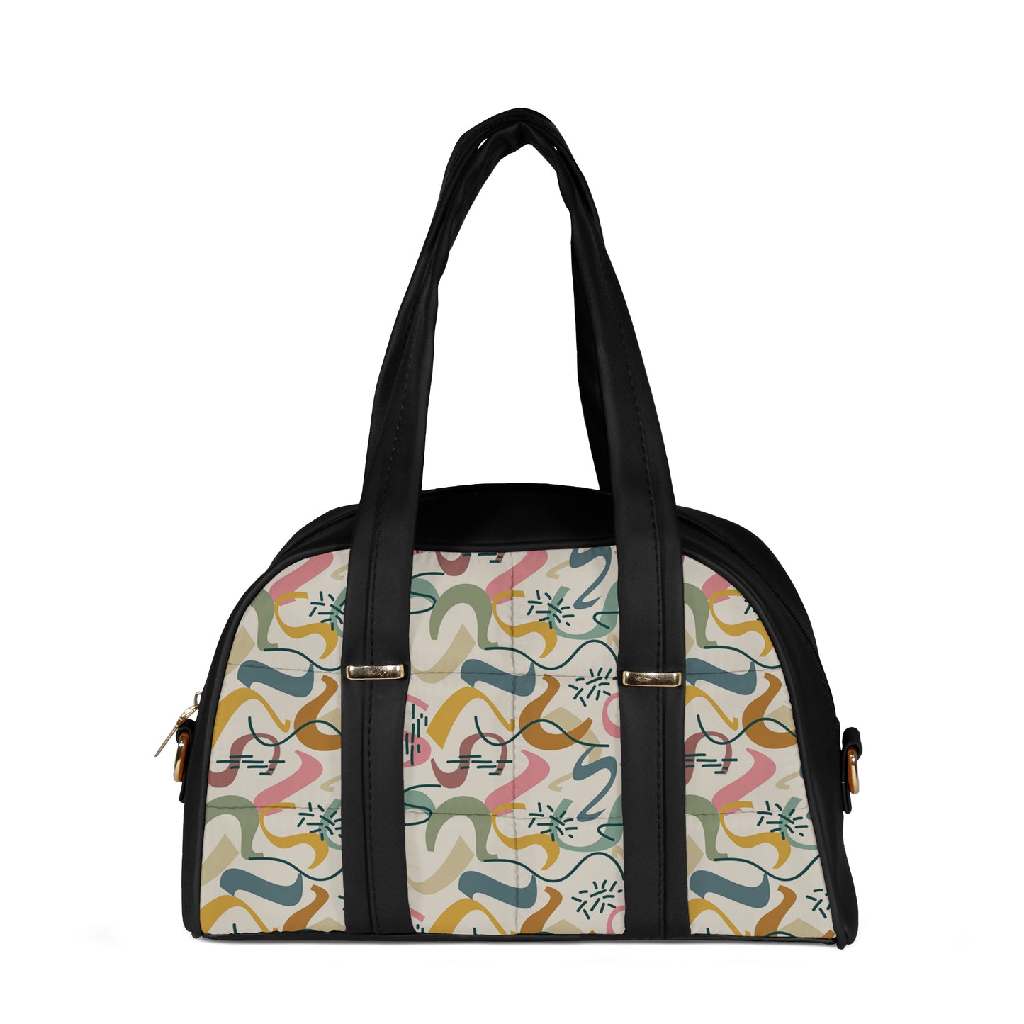 Cloud Puff Crossbody Abstract Elegance