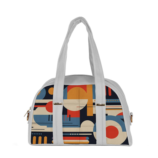 Cloud Puff Crossbody Abstract Elegance