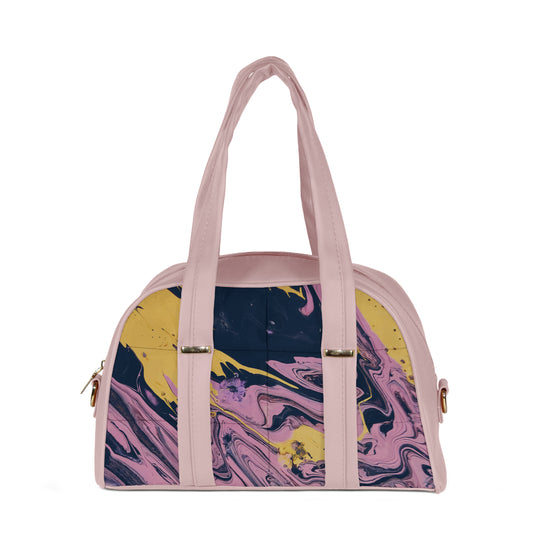 Cloud Puff Crossbody Abstract Liquid