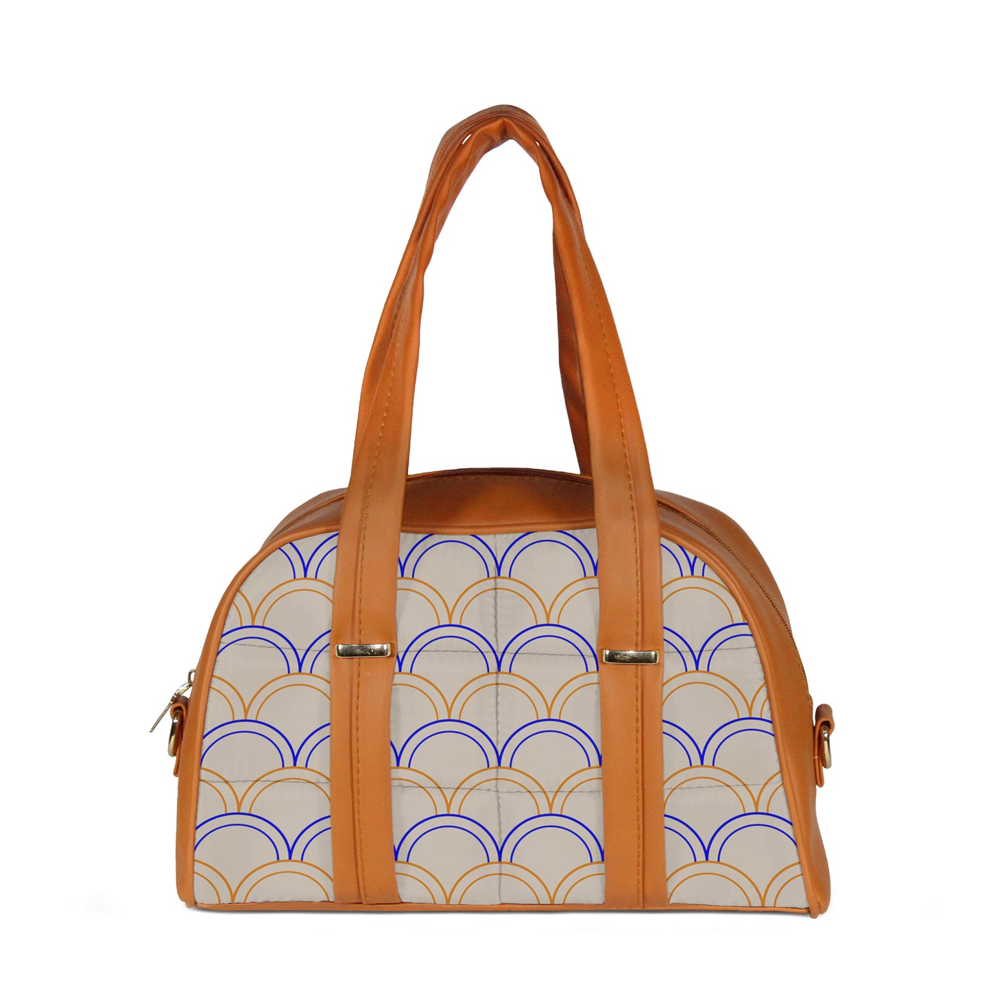 Cloud Puff Crossbody Arc Patterned