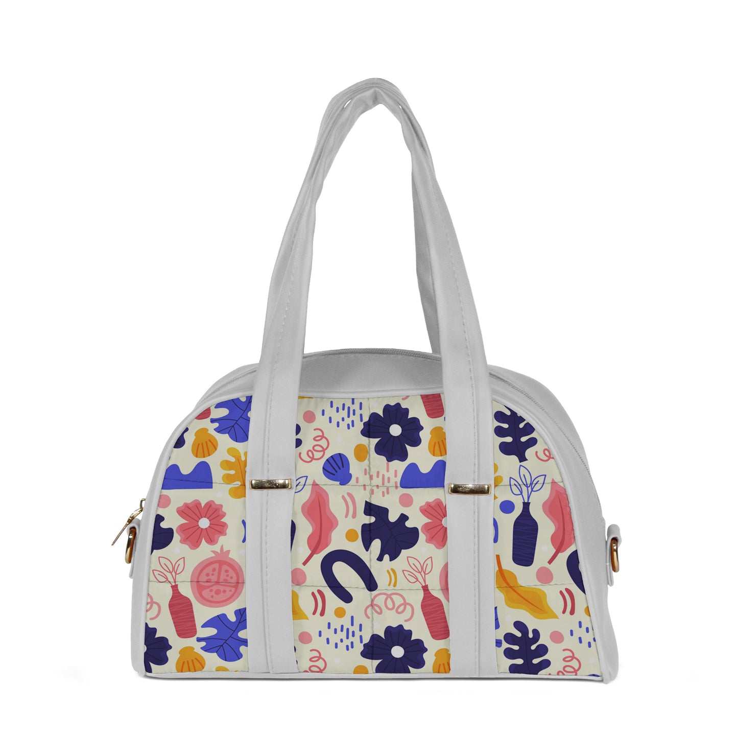 Cloud Puff Crossbody Artistry in Bloom