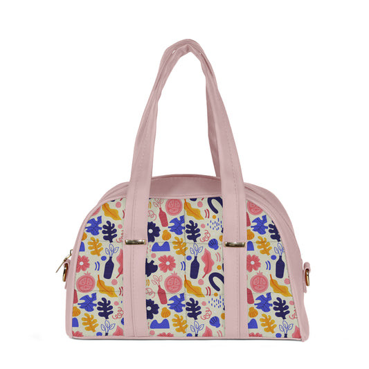 Cloud Puff Crossbody Artistry in Pink