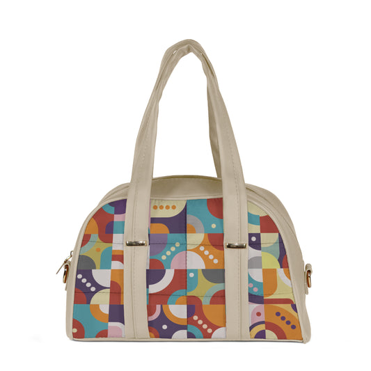 Cloud Puff Crossbody Colorful Curves