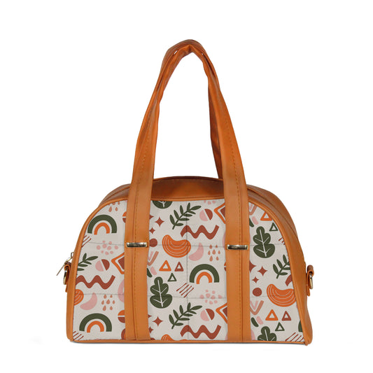 Cloud Puff Crossbody Colorful Pattern