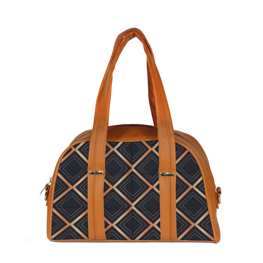 Cloud Puff Crossbody Geometric Elegance