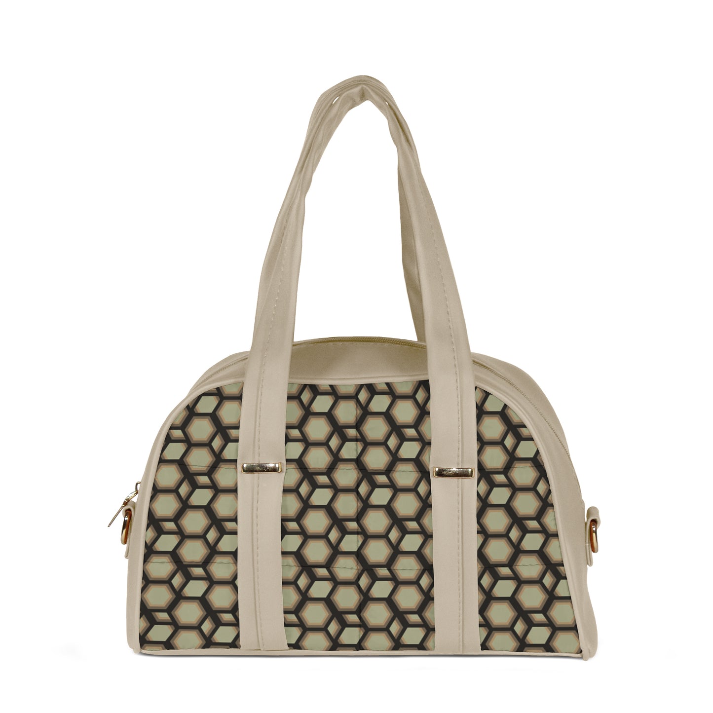 Cloud Puff Crossbody Patterned Circles