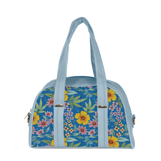 Cloud Puff Crossbody Sea Flowers