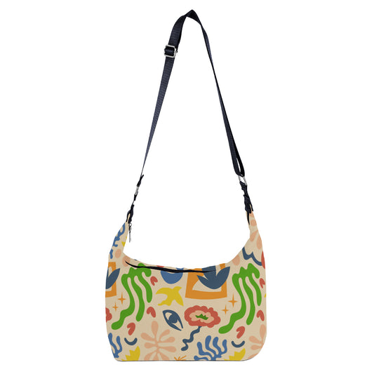 Crescent Bag Abstract Adventure
