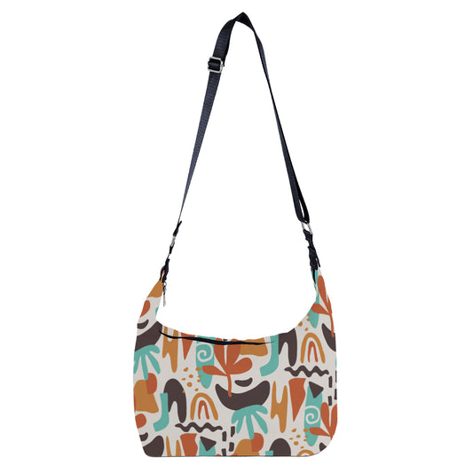 Crescent Bag Abstract Artistic