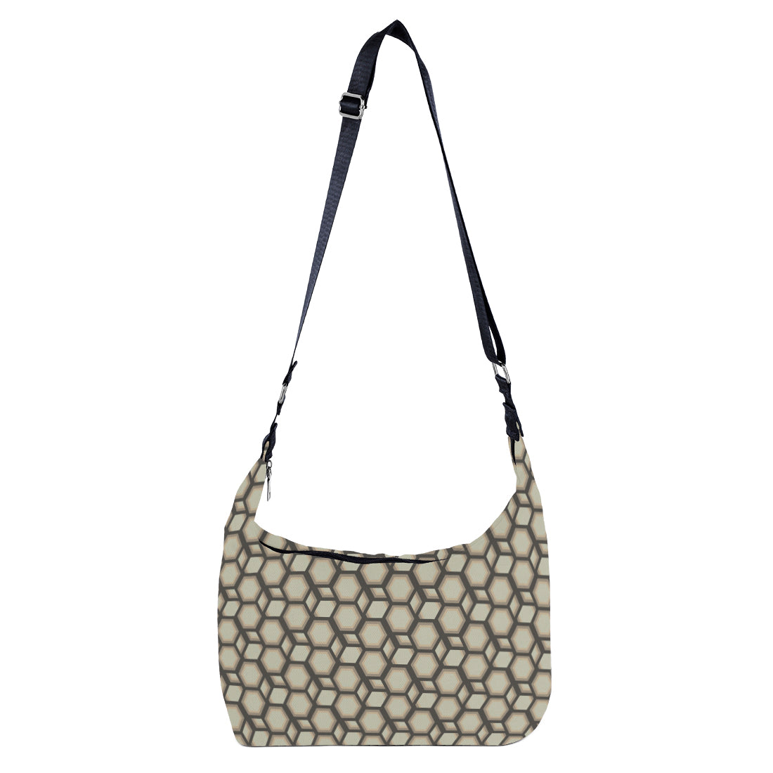 Crescent Bag Abstract Circles