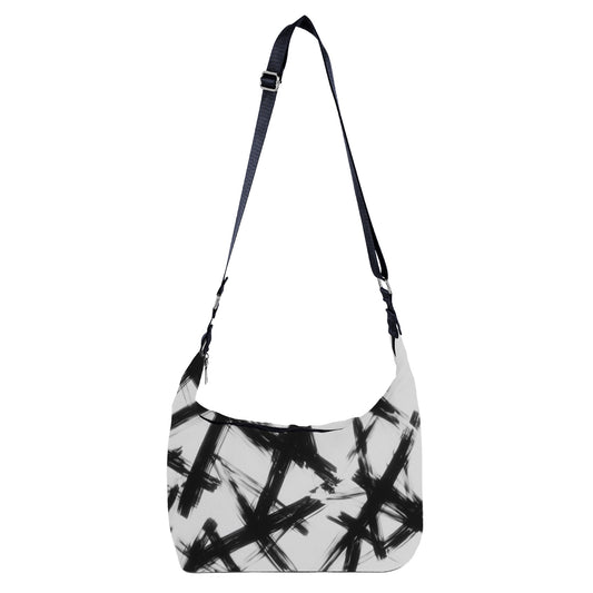 Crescent Bag Abstract Edge