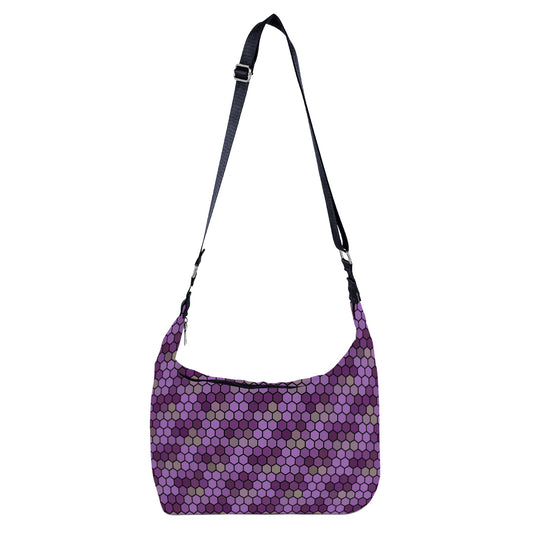 Crescent Bag Purple Buzz