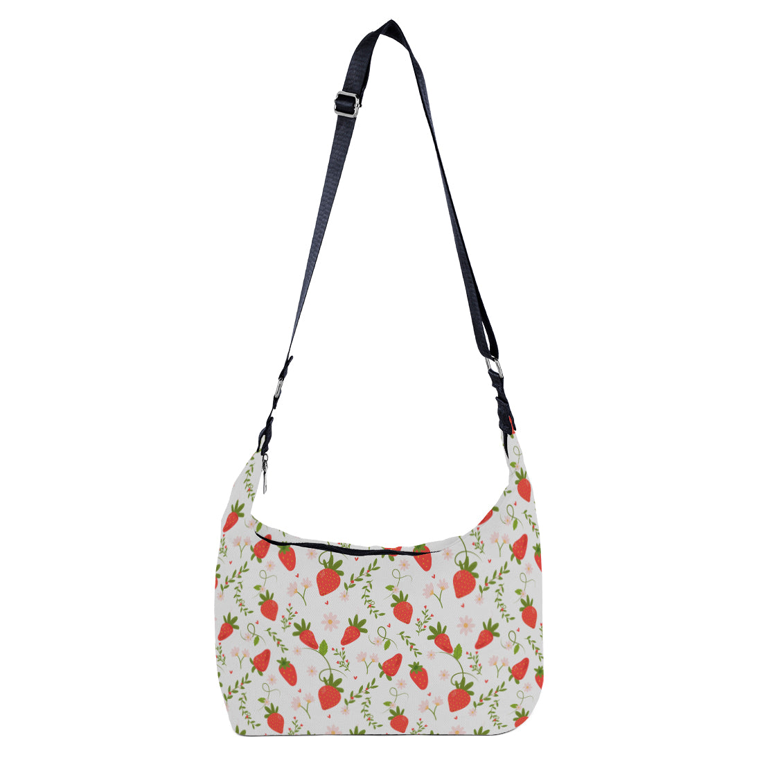 Crescent Bag Strawberry Fields