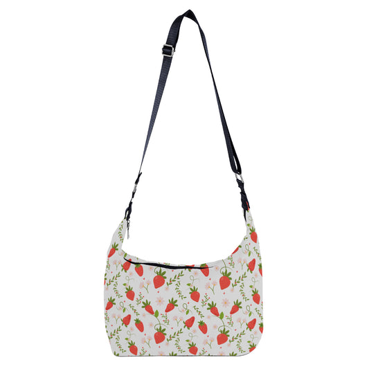 Crescent Bag Strawberry Fields