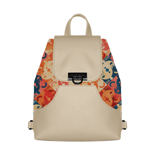 Dusty Siena BackPack Abstract