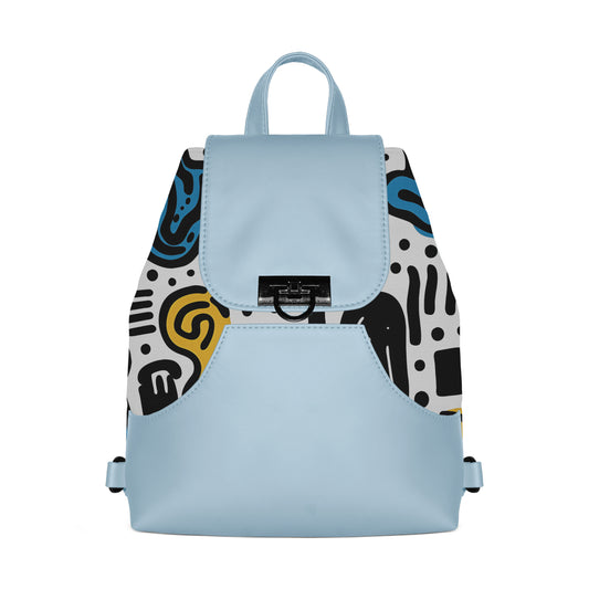 Dusty Siena BackPack Artistic Burst