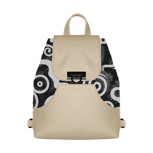 Dusty Siena BackPack Black Wave