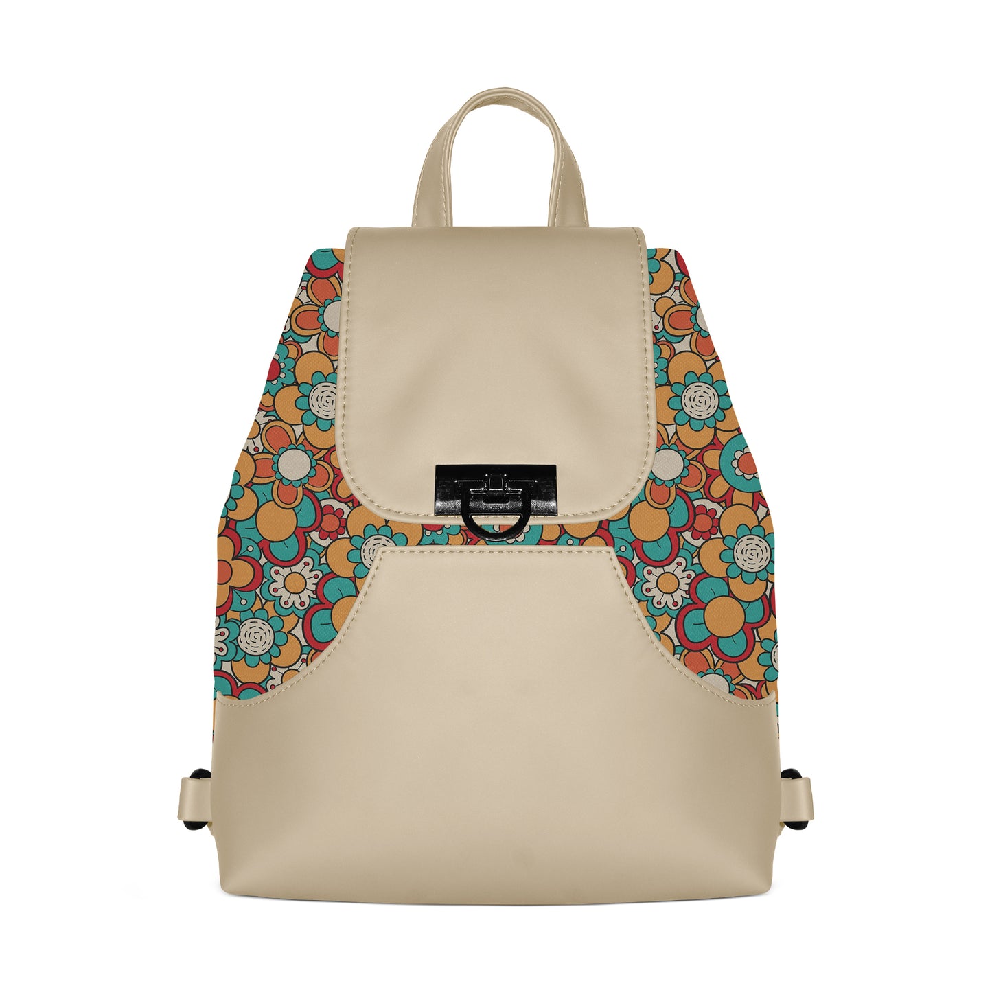 Dusty Siena BackPack Cheerful Flora