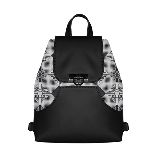 Dusty Siena BackPack Chic Grids