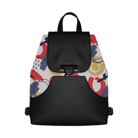 Dusty Siena BackPack Colorful Sketch