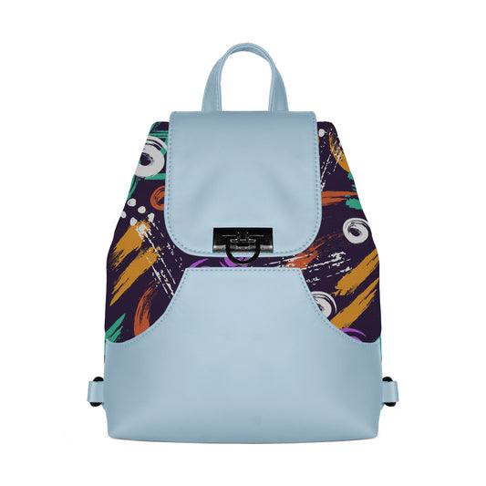 Dusty Siena BackPack Edgy Patterns