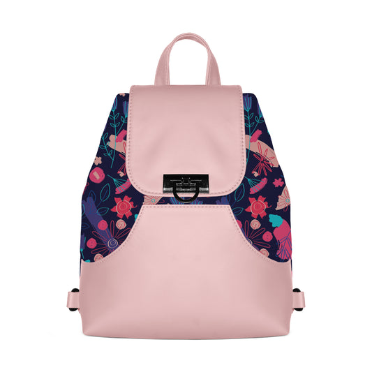 Dusty Siena BackPack Flower Power