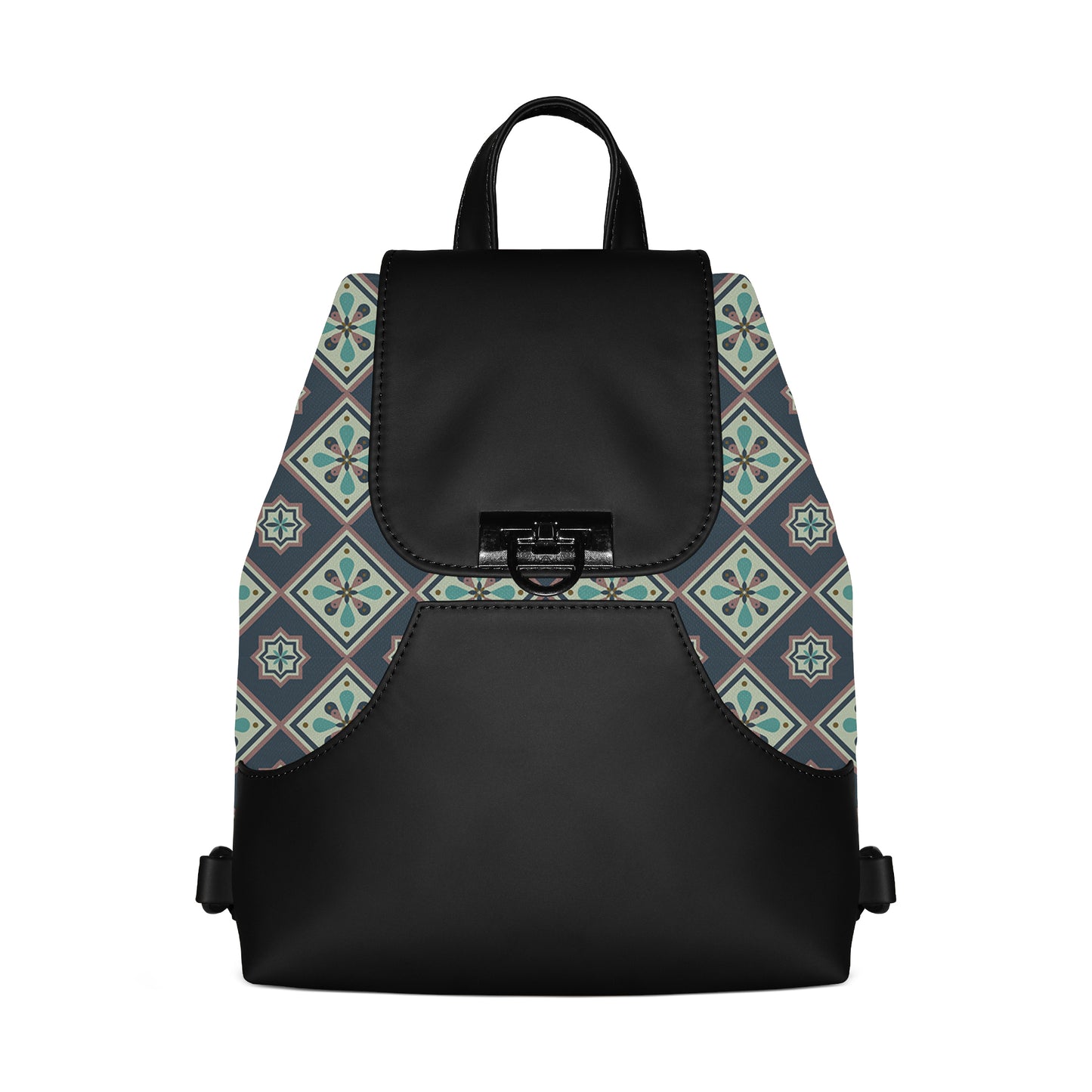 Dusty Siena BackPack Geometric Flow