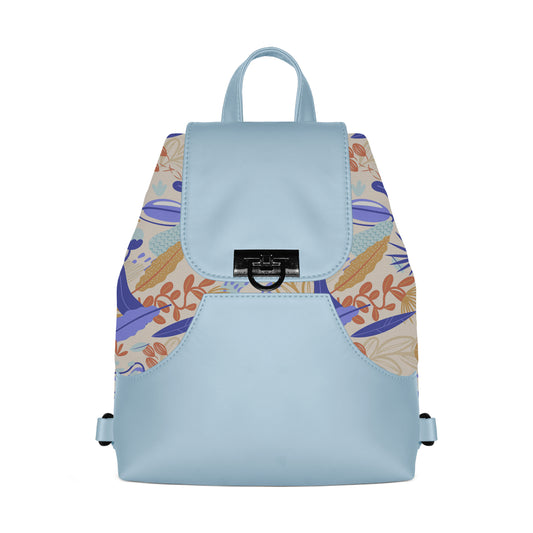 Dusty Siena BackPack Sunny Leaves