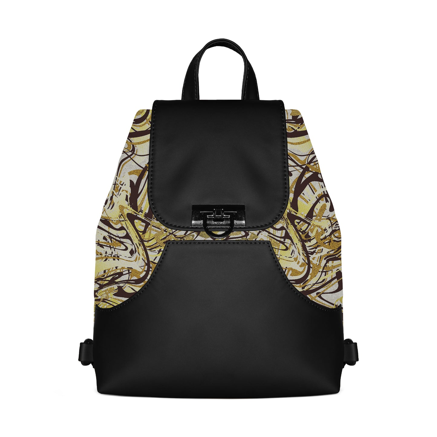 Dusty Siena BackPack Warm Patterns