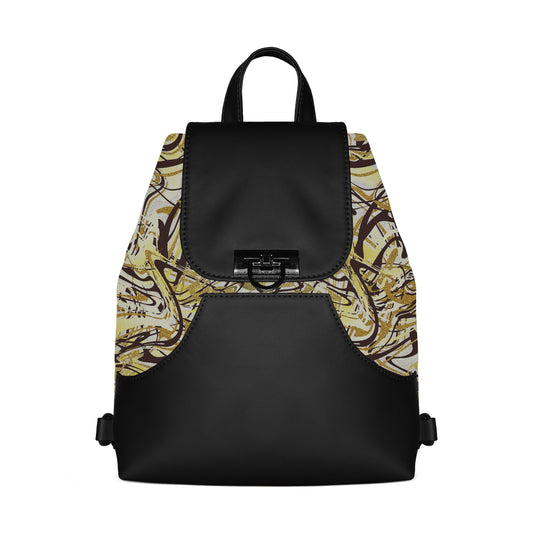 Dusty Siena BackPack Warm Patterns