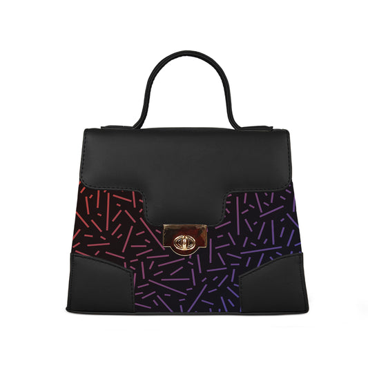Eterna Shoulder Bag Abstract Lines