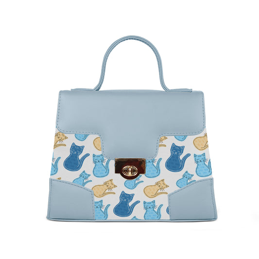 Eterna Shoulder Bag Blue Cat