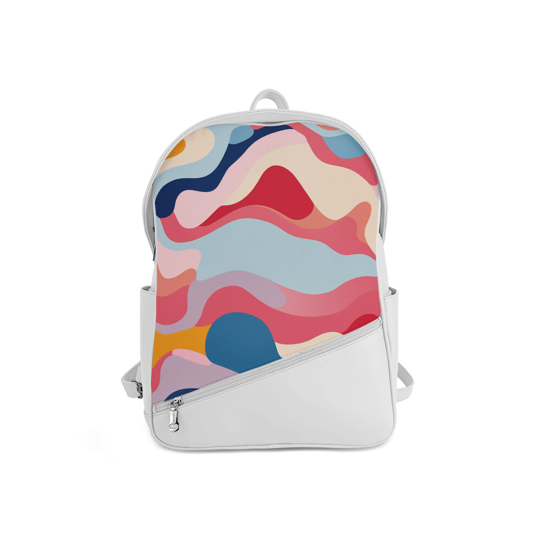 Foldover Backpack Abstract Aura
