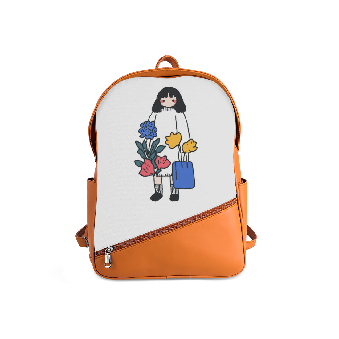 Foldover Backpack Blossom Girl