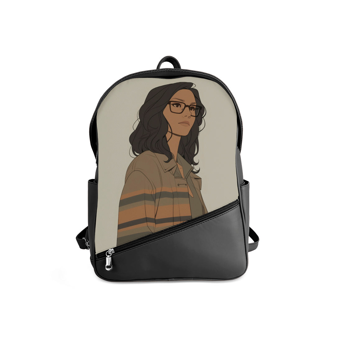Foldover Backpack Cozy Look