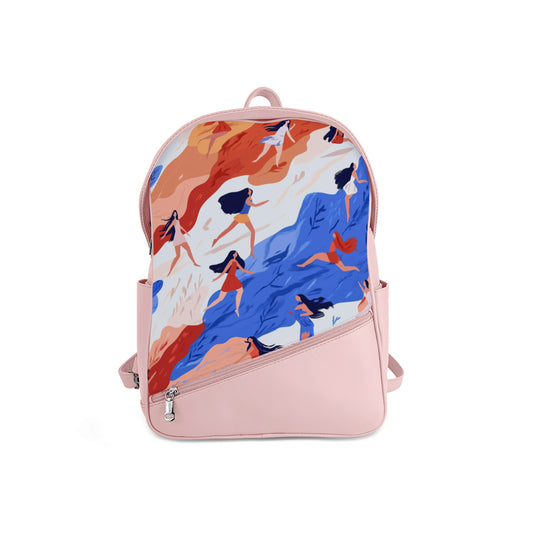 Foldover Backpack Dancing Currents