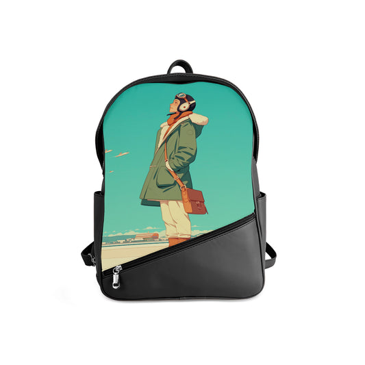 Foldover Backpack Dapper Traveler
