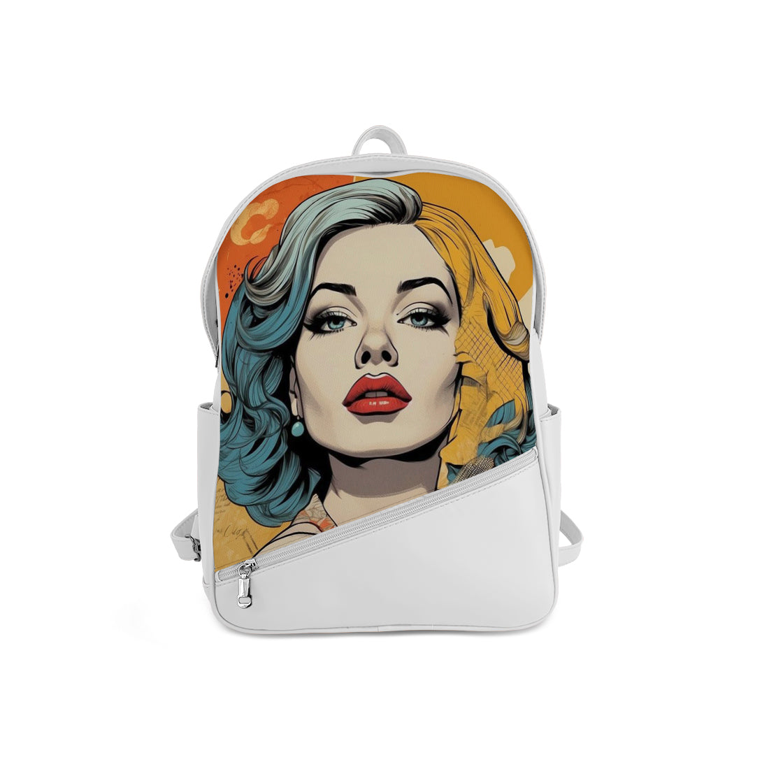 Foldover Backpack Elegant Visage