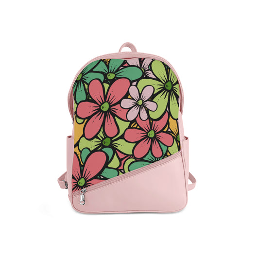 Foldover Backpack Floral Funk