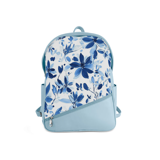 Foldover Backpack Floral Serenity